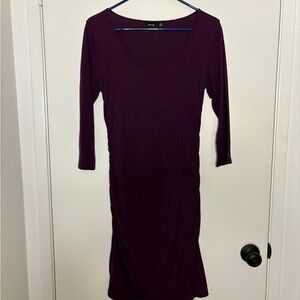Apt. 9 Purple Sheath Dress with Scoop Neck